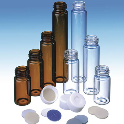 Cf 72 vials EPA 40ml chiari+tappo setto sil/ptfe serie 300
