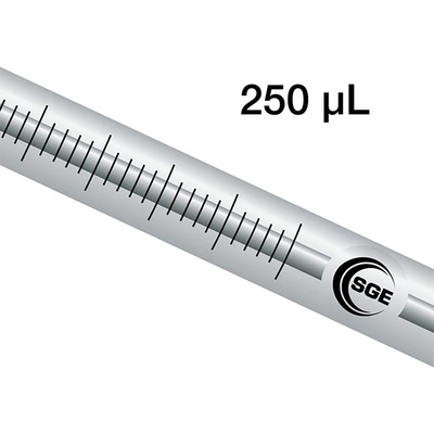 Siringa SGE 250F-GT 250µL 5cm 0.50mm Bevel Tip