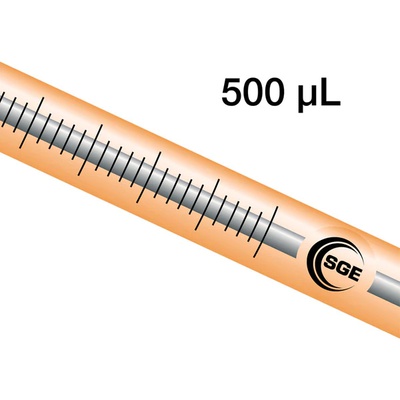 Siringa SGE 500R-GT 500µL 5cm 0.50mm Bevel Tip