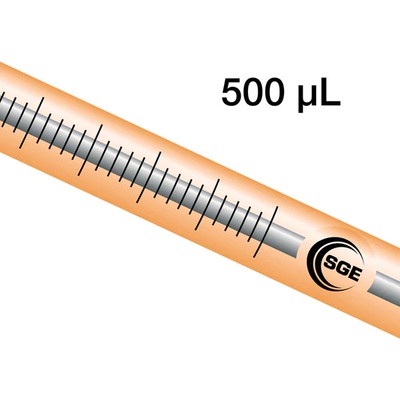 Siringa SGE 500F-GT 500µL 5cm 0.50mm Bevel Tip