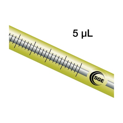5BR-7 Siringa SGE 5µL ago 7cm 0,63mm OD Cone Tipped Needle