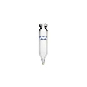 Cf 500 vials crimp 1 ml 8x40 vetro chiaro fondo conico