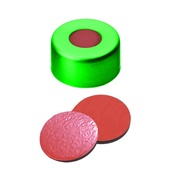 Cf 500 chiusure all Ø 11 mm con setto gomma/ptfe (HP) VERDE