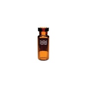 Cf 500 vials crimp 2 ml vetro ambrato con etichetta 12x32