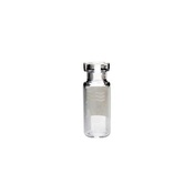 Cf 500 vials crimp 2 ml vetro chiaro con etichetta 12x32