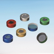 Cf 500 chiusure tinplate/all blu Ø 20mm e setto sil/ptfe 3mm