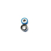 Cf 500 chiusure tinplate/alluminio blu Ø 20 mm