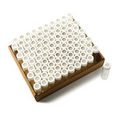 Cf 100 vials EPA 40ml vt ch. + tappo + setto sil/ptfe preass