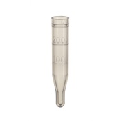Cf 10x100 inserti conici 0,1 ml PP 6x29mm
