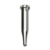 Cf 100 vials crimp 0,2 ml 5,5x31,5 mm vt chiaro fondo conico