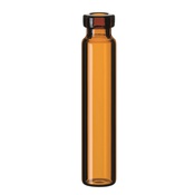 Cf 100 vials crimp 1,2 ml 8,2x40 mm vt scuro fondo piatto