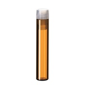 Cf 10x100 vials 1ml 8,2x40mm vt scuro completi di tappi PE