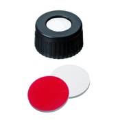 Cf 100 tappi vite PP neri 9-425 setto sil/ptfe bonded