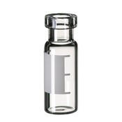 Cf 100 vials crimp 2 ml vt chiaro zona scrittura graduato