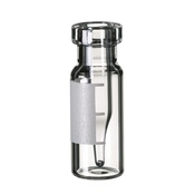 Cf 100 vials crimp 0,3 ml 12x32 vt chiaro inserto conico