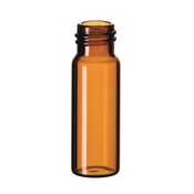 Cf 100 vials vite 4 ml 14,7x45 mm vetro scuro 13-425