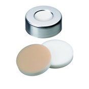 Cf 100 chiusure all Ø 20mm con setto sil blu/ptfe trasp. 3mm