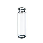 Cf 100 vials crimp 20ml RT-RB 23x75,5mm vt chiaro P.E.