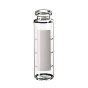Cf 100 vials crimp 20 ml 23x75,5 mm vt chiaro con etichetta