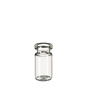 Cf 100 vials crimp 5 ml FB 20x38 mm vt chiaro VARIAN