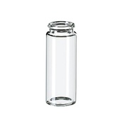 Cf 100 vials snap 25 ml 26x65mm vt chiaro tipo III ND22