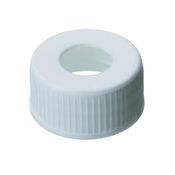 Cf 100 tappi a vite PP 24-400 con foro centrale