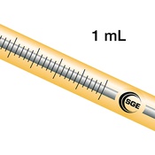 1BR-7 Siringa SGE 1.0µL ago 7cm 0,63mm OD Cone Tipped Needle